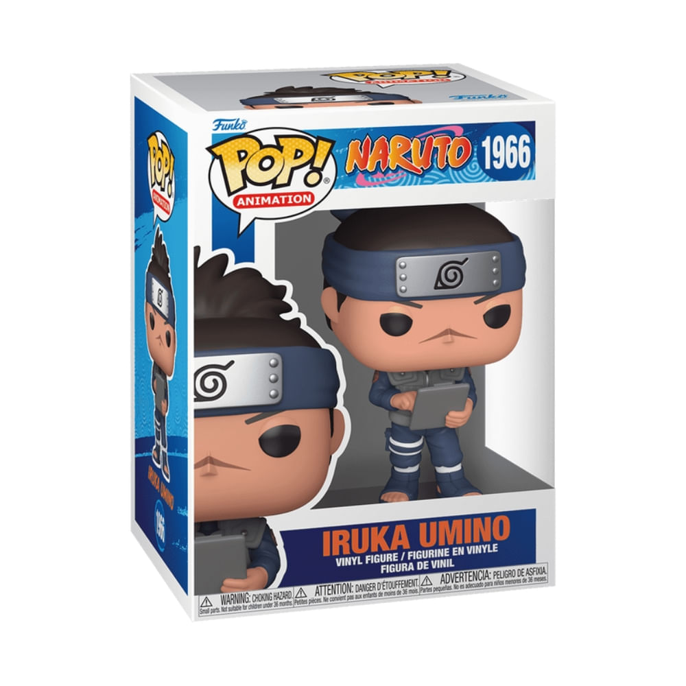 Boneco Funko Pop! Naruto Clássico - Iruka Umino - Imagem 2