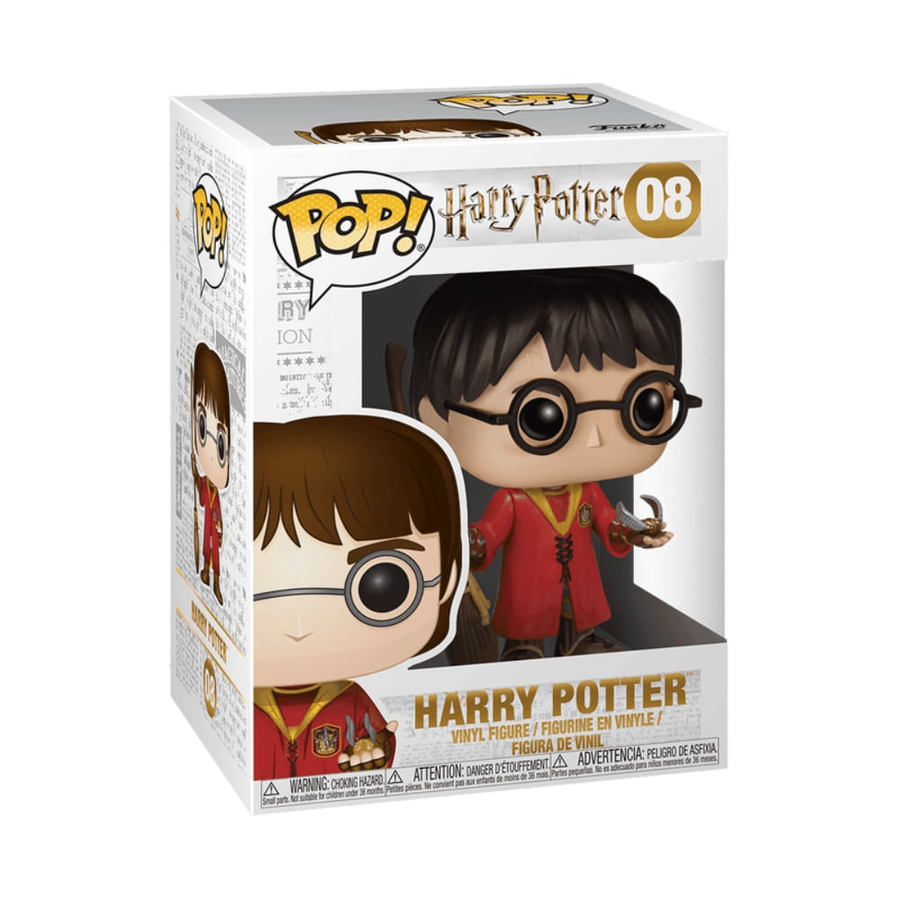 Boneco Funko Pop! Harry Potter - Harry no Quadribol - Imagem 2