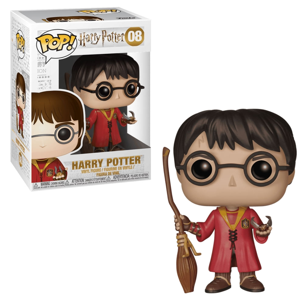 Boneco Funko Pop! Harry Potter - Harry no Quadribol