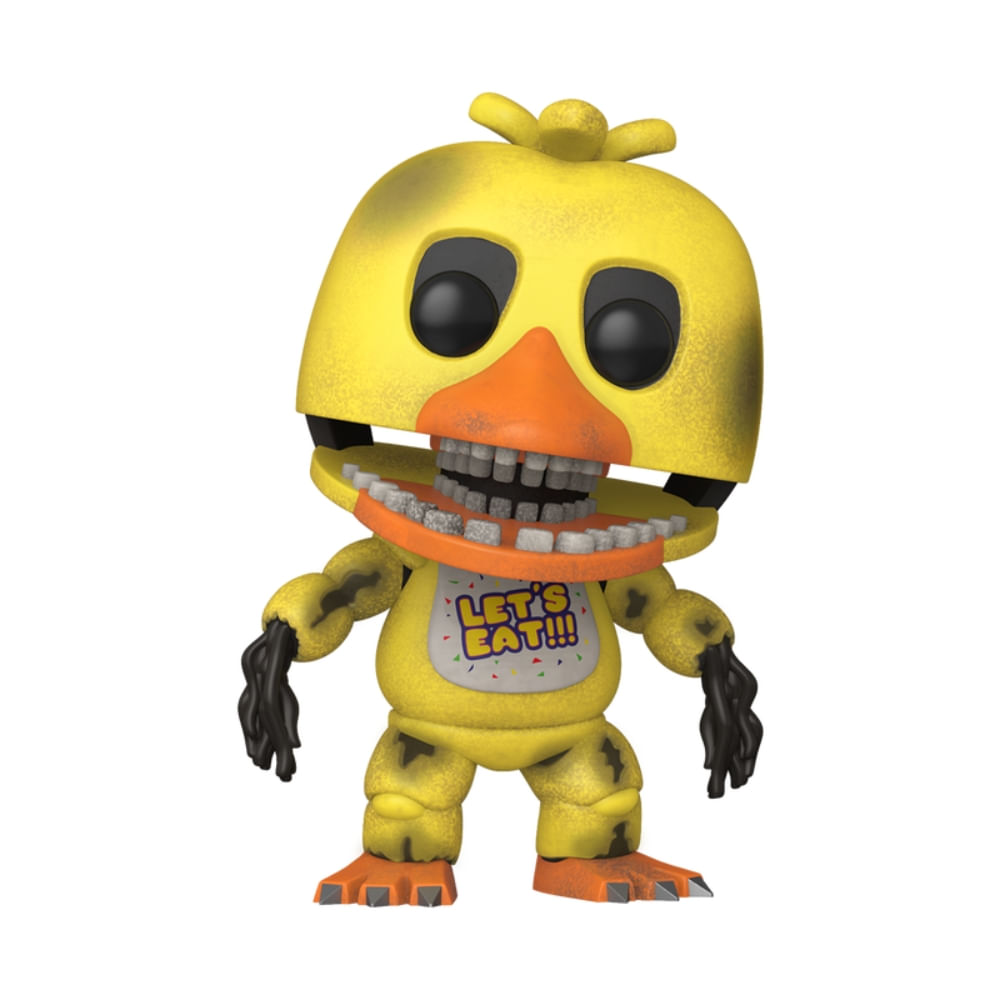 Boneco Funko Pop! Five Nights at Freddy's - Withered Chica - Imagem 3