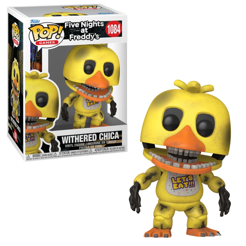 Boneco Funko Pop! Five Nights at Freddy's - Withered Chica