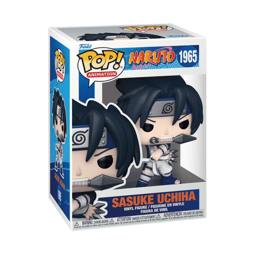 Boneco Funko Pop! Naruto Clássico - Sasuke - Imagem 2