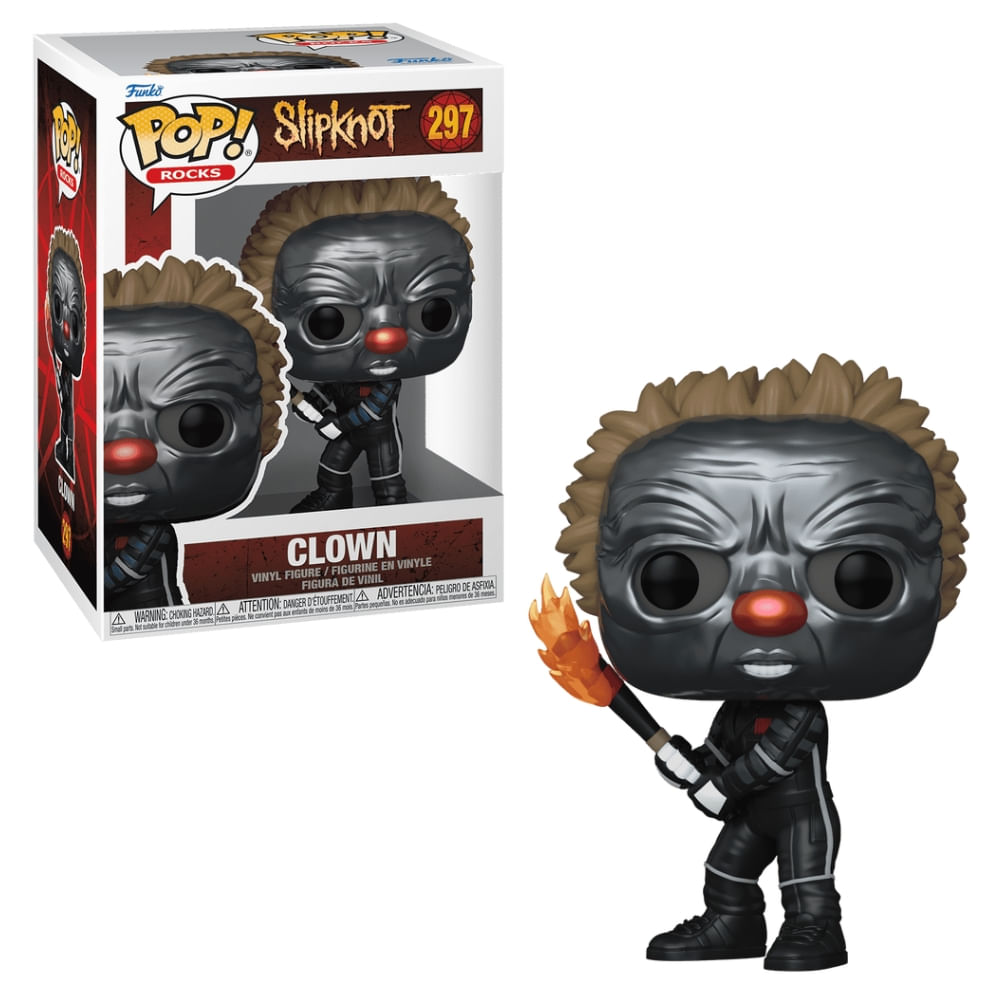 Boneco Funko Pop! Rocks Slipknot  Clown Michael Shawn Crahan