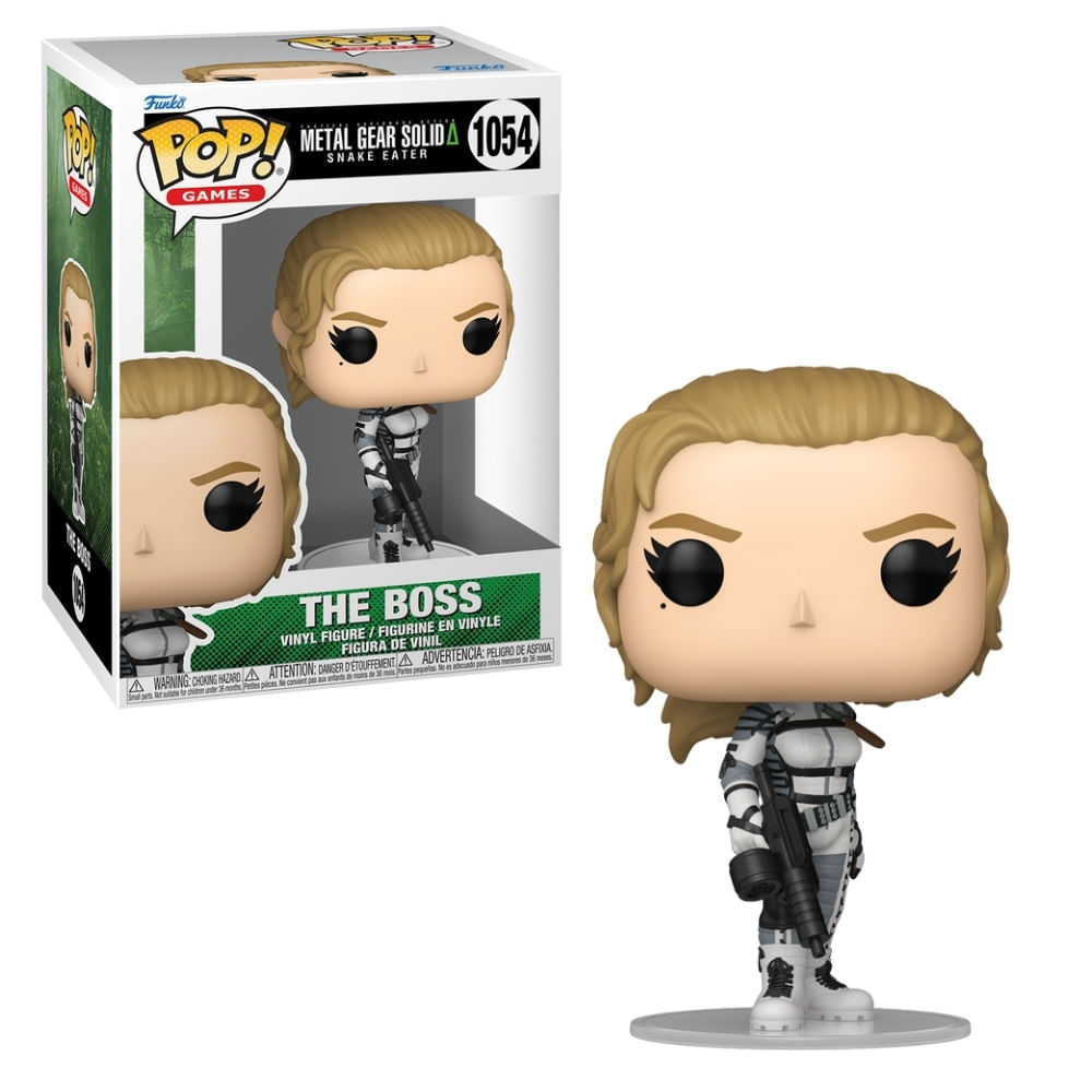 Boneco Funko Pop! Metal Gear Solid - The Boss