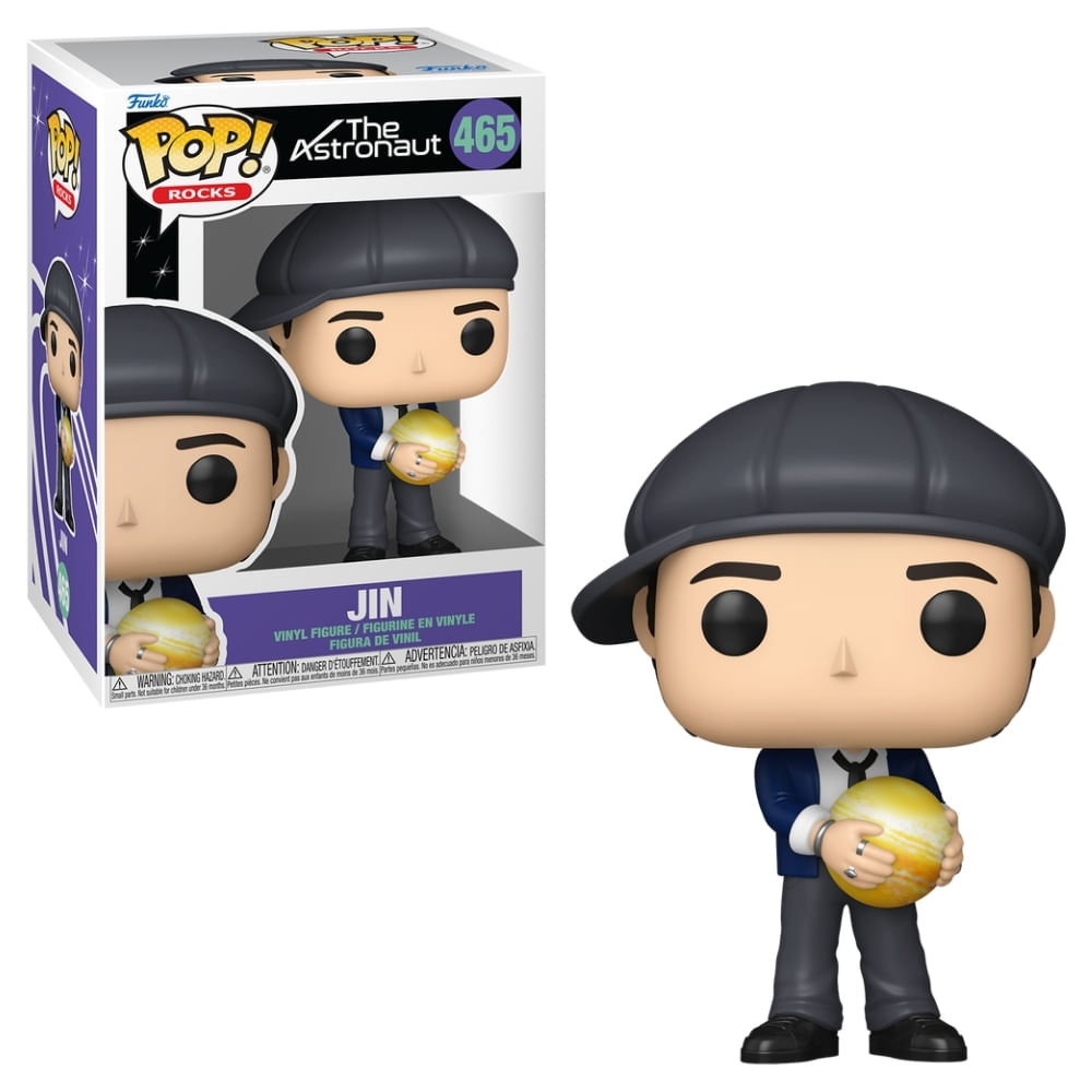 Boneco Funko Pop! Rocks BTS Solo - Jin (Astronaut)