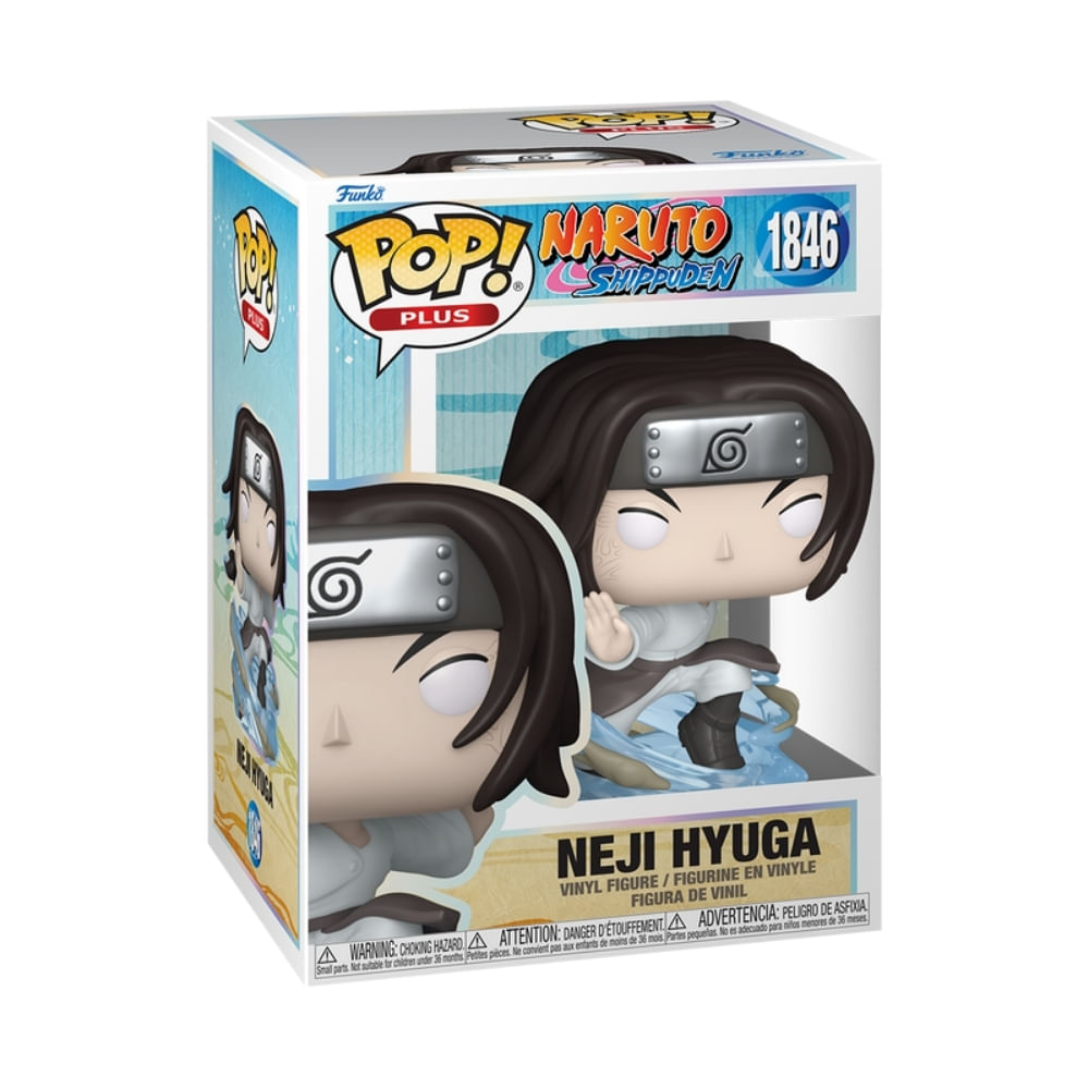 Boneco Funko Pop! Plus Naruto Shippuden - Neji Hyuga - Imagem 2