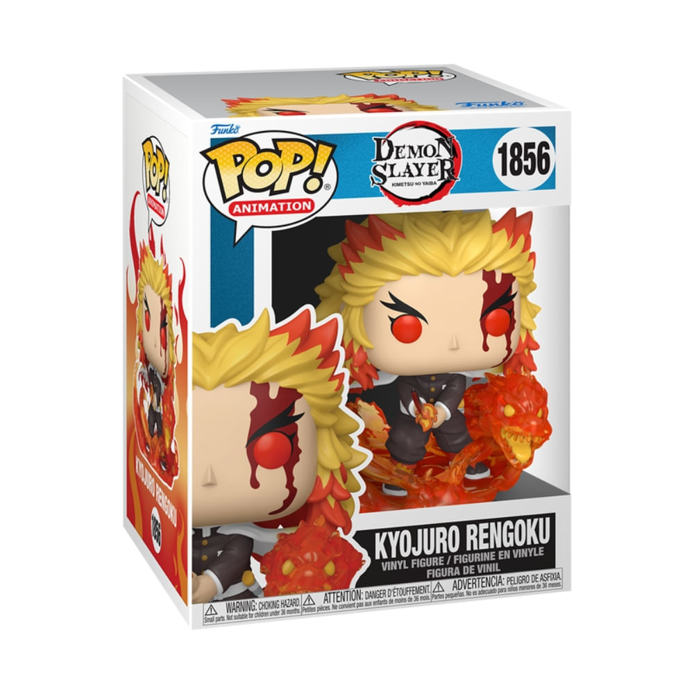 Boneco Funko Pop! Demon Slayer - Rengoku 9ª Forma - Imagem 2