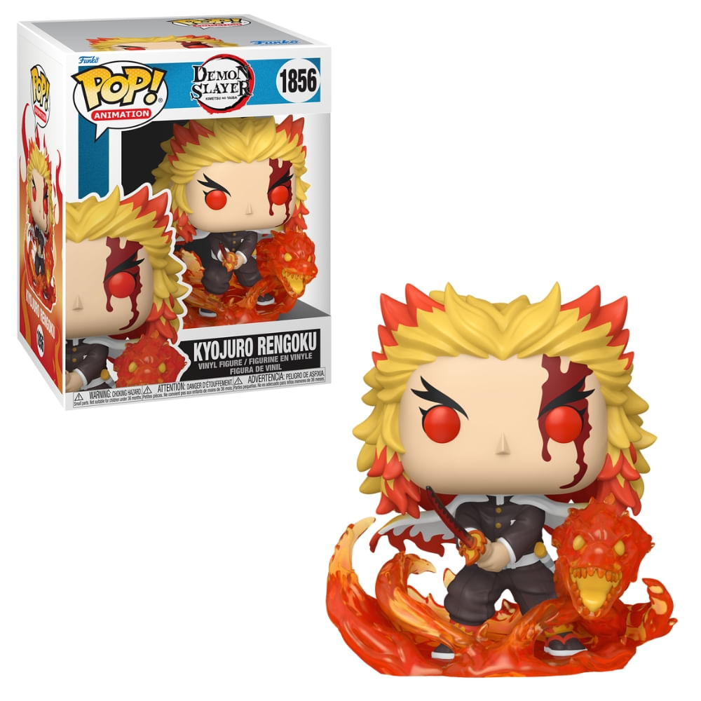 Boneco Funko Pop! Demon Slayer - Rengoku 9ª Forma