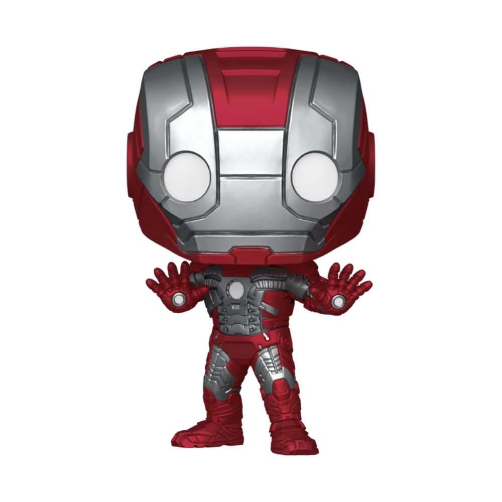 Boneco Funko Pop! Marvel - Homem de Ferro 2 - Mark 5 - Imagem 3