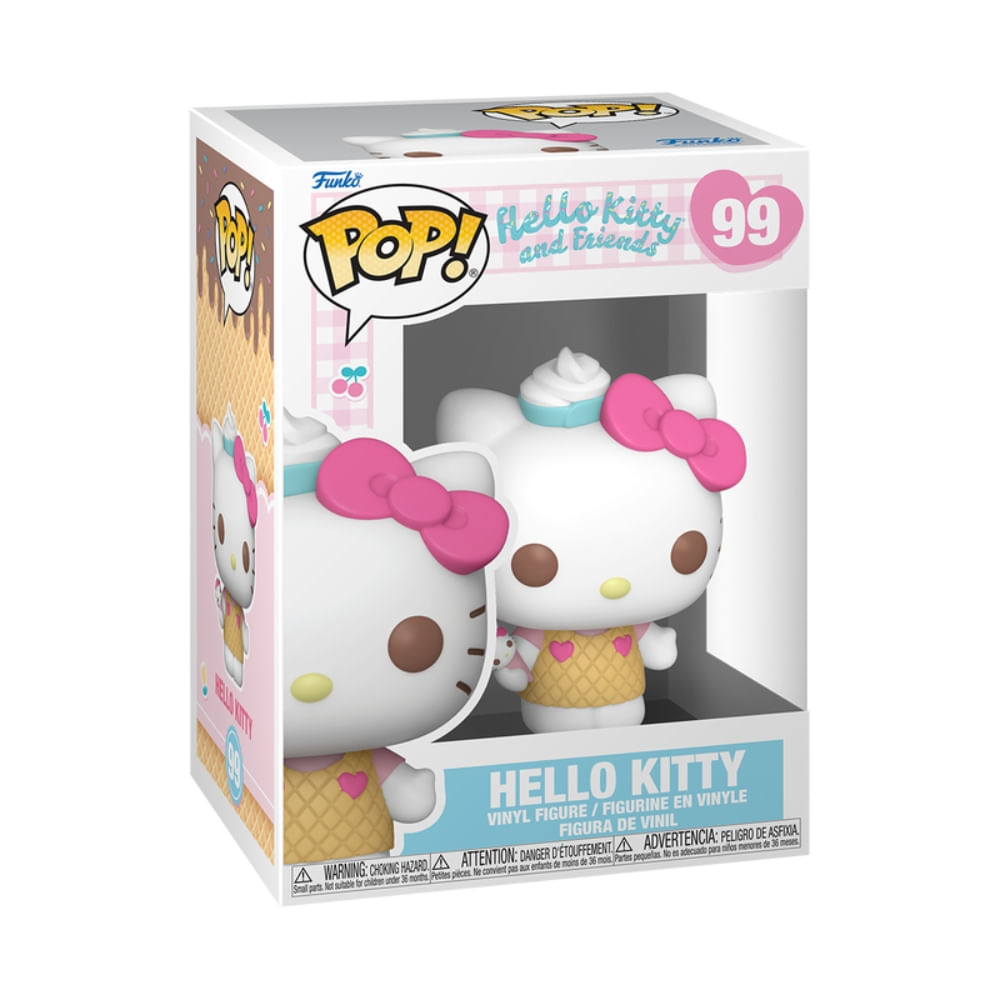 Boneco Funko Pop! Sanrio Sorvetes - Hello Kitty - Imagem 2