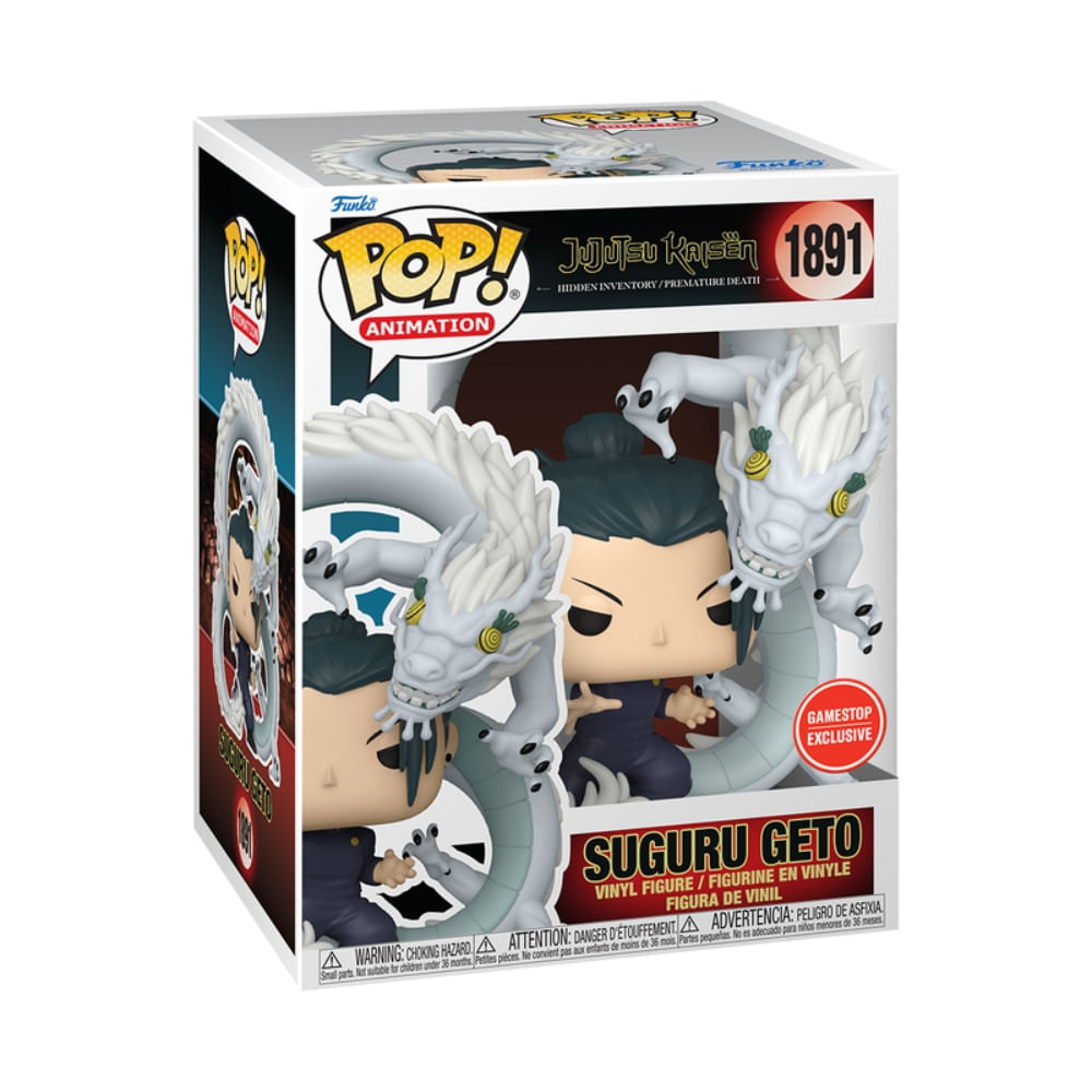 Boneco Funko Pop! Premium Jujutsu Kaisen - Geto com Dragão - Imagem 2