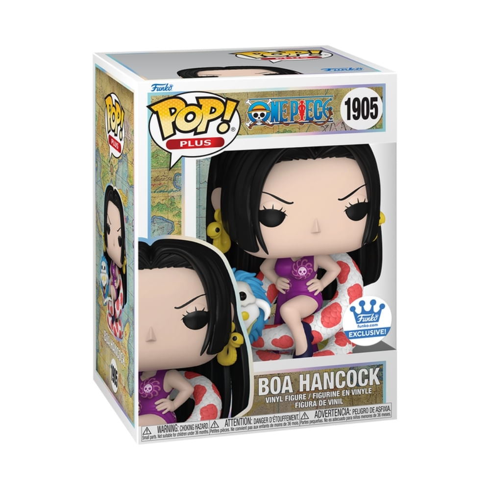 Boneco Funko Pop! One Piece - Boa Hancock com Serpente - Imagem 2
