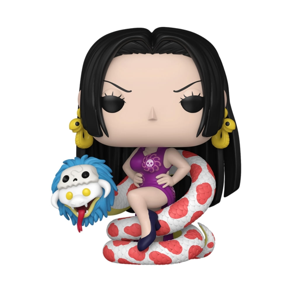 Boneco Funko Pop! One Piece - Boa Hancock com Serpente - Imagem 3
