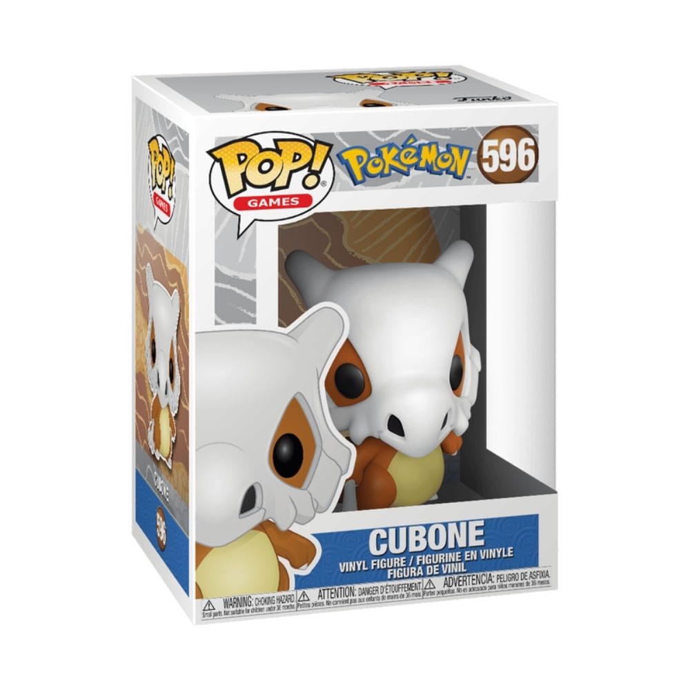 Boneco Funko Pop! Pokémon - Cubone - Imagem 2