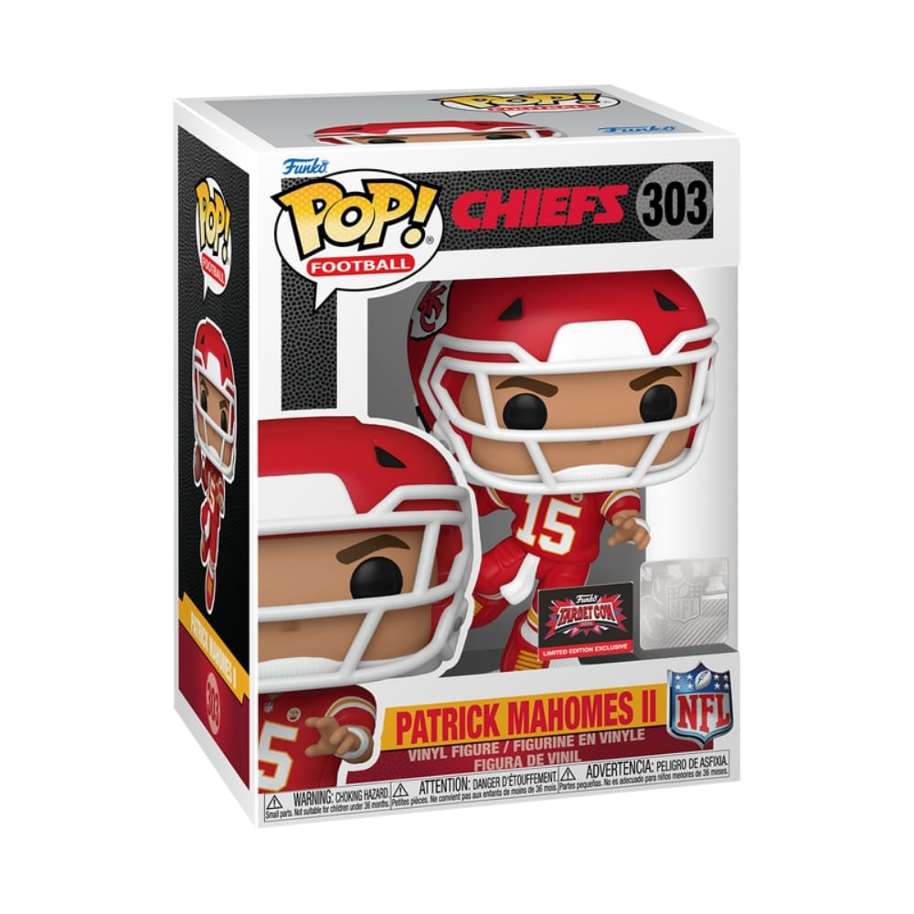 Boneco Funko Pop! NFL: Chiefs - Patrick Mahomes II - Imagem 2