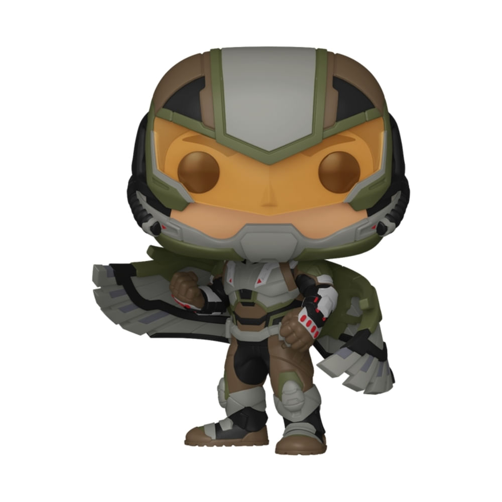 Boneco Funko Pop! Marvel Capitão América 4 Falcão (Joaquin) - Imagem 3