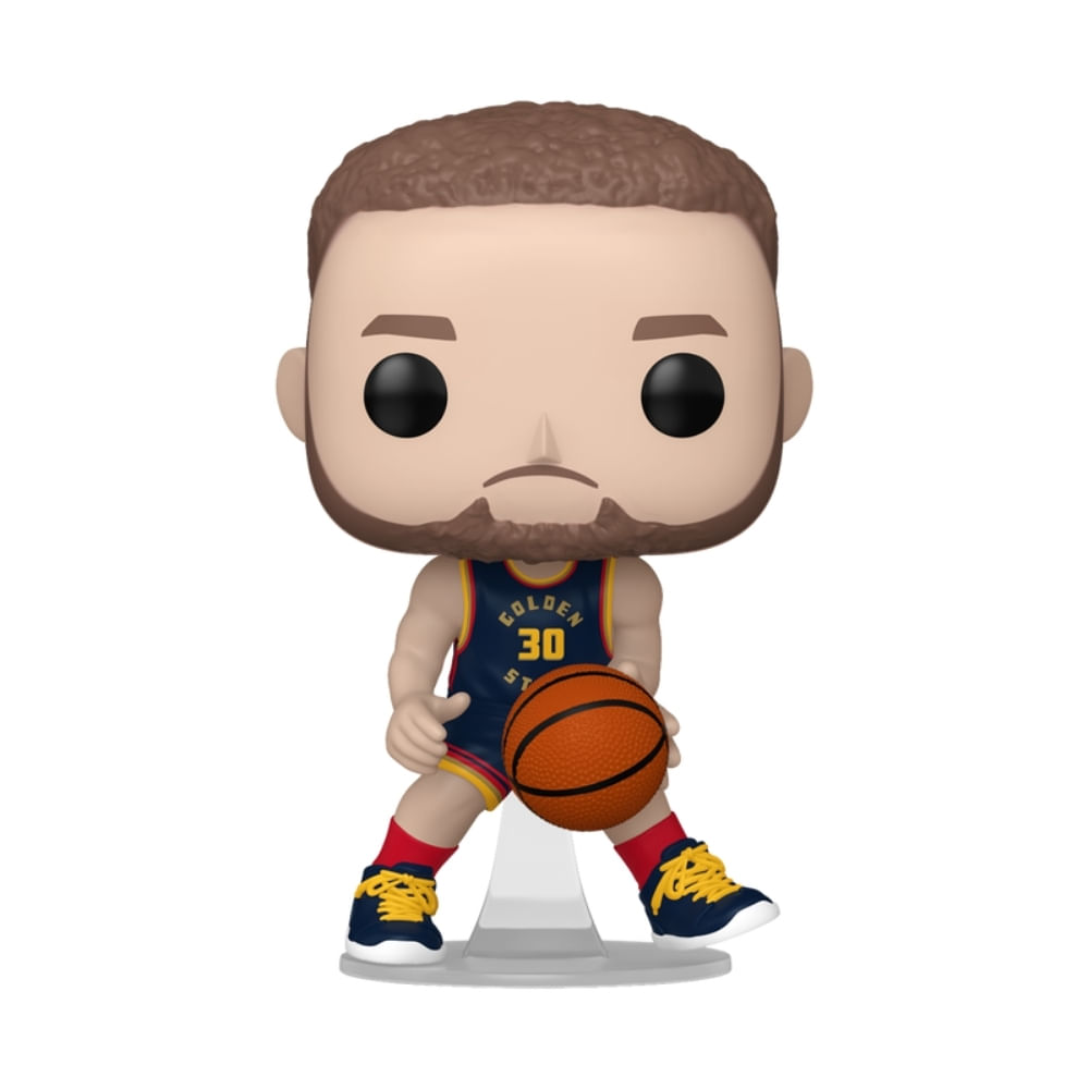 Boneco Funko Pop! NBA Warriors - Stephen Curry - Imagem 3