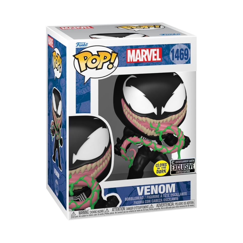 Boneco Funko Pop! Marvel - Venom Ooze (Glow) - Imagem 4