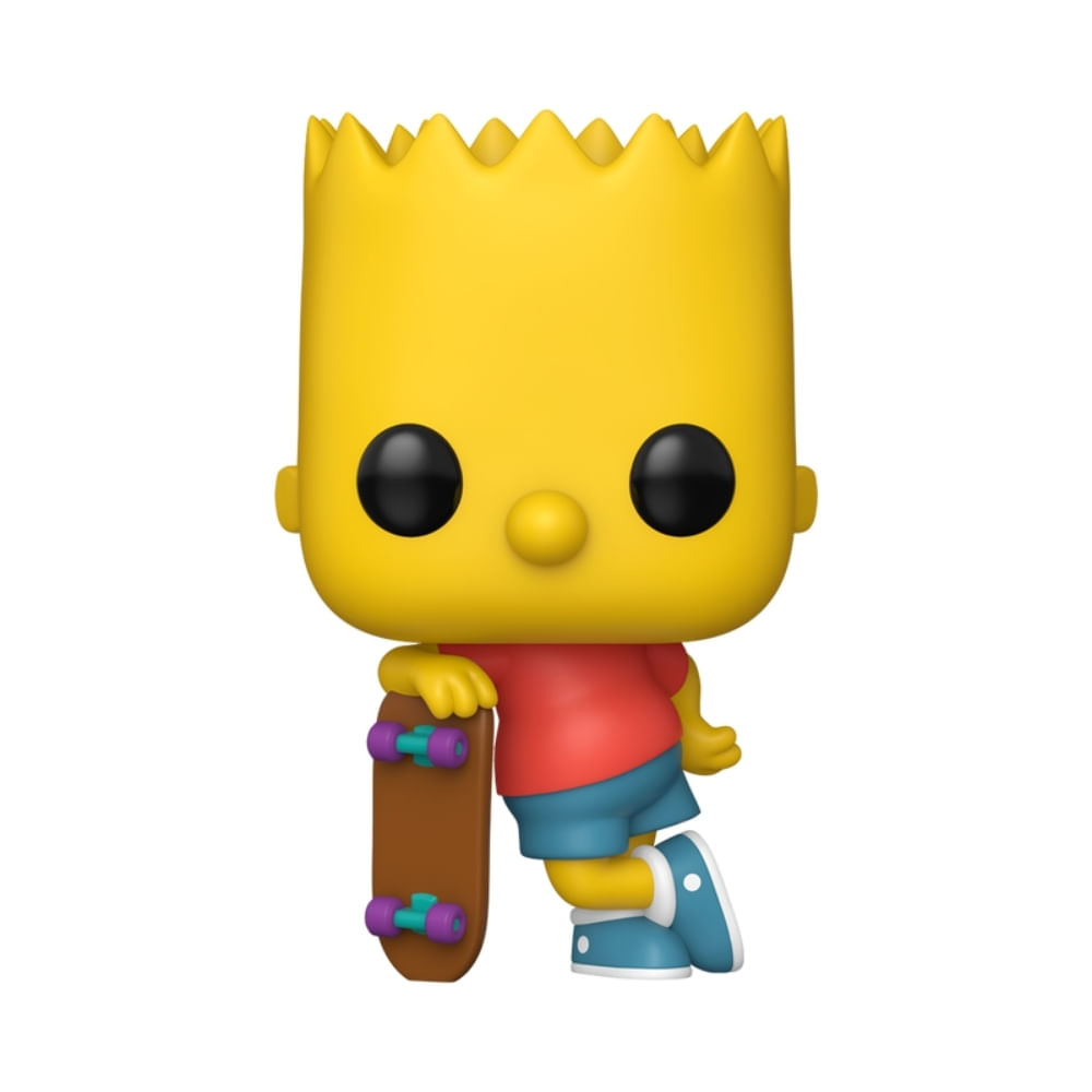 Boneco Funko Pop! Os Simpsons - Bart com Skate - Imagem 3