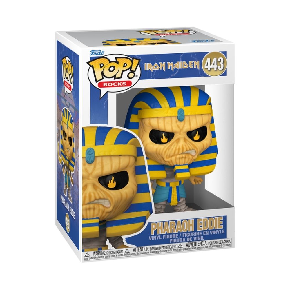 Boneco Funko Pop! Rocks Iron Maiden - Faraó Eddie - Imagem 2