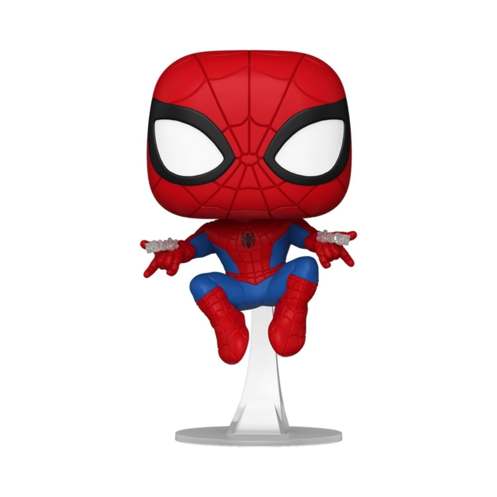 Boneco Funko Pop! Marvel - Homem-Aranha Disparando Teia - Imagem 3