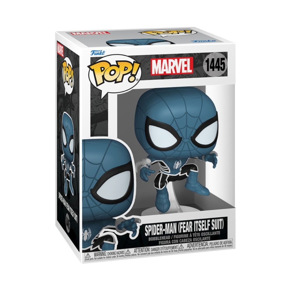 Boneco Funko Pop! Marvel - Homem-Aranha (Traje Fear Itself) - Imagem 4