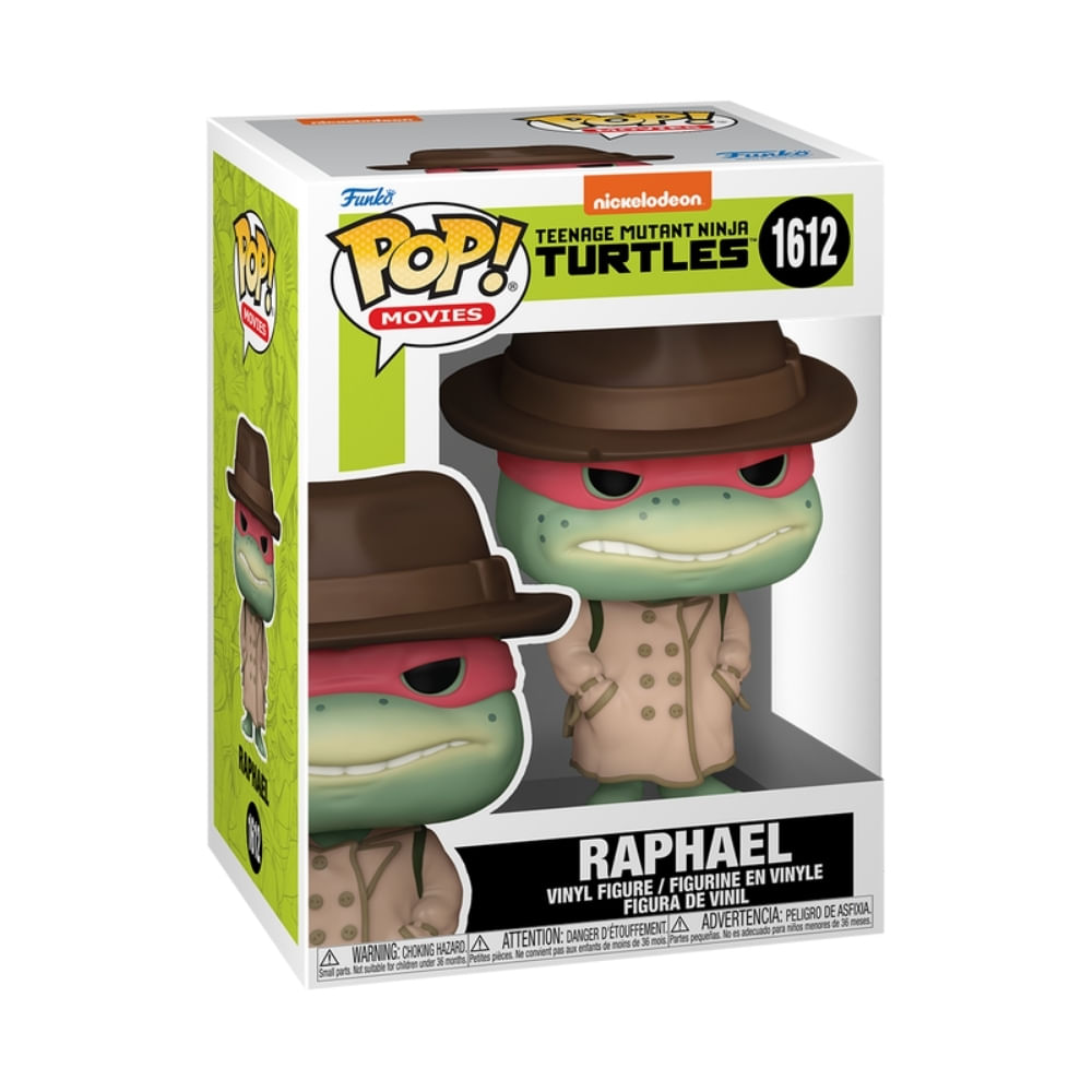 Boneco Funko Pop! As Tartarugas Ninja - Raphael de Sobretudo - Imagem 2