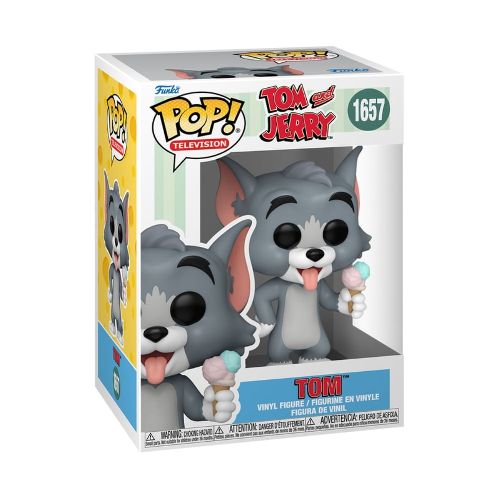 Boneco Funko Pop! Tom & Jerry - Tom - Imagem 2