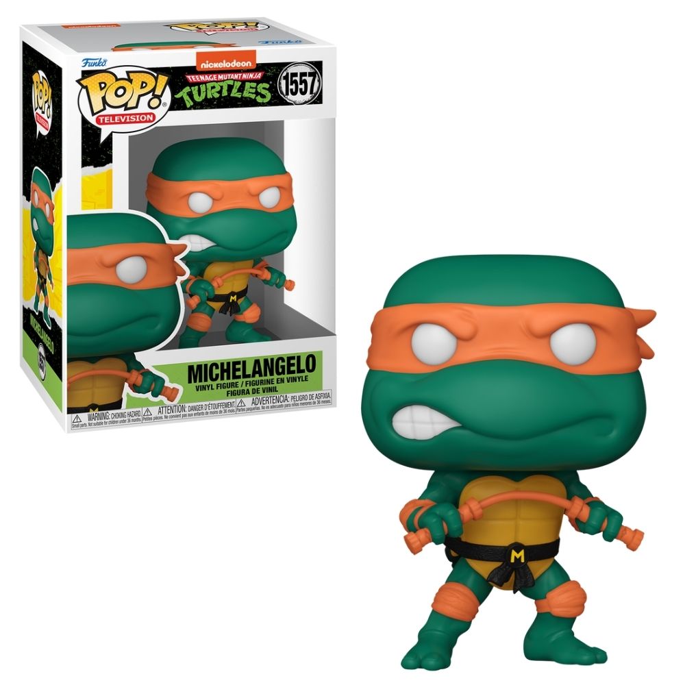 Boneco Funko Pop! As Tartarugas Ninja - Michelangelo