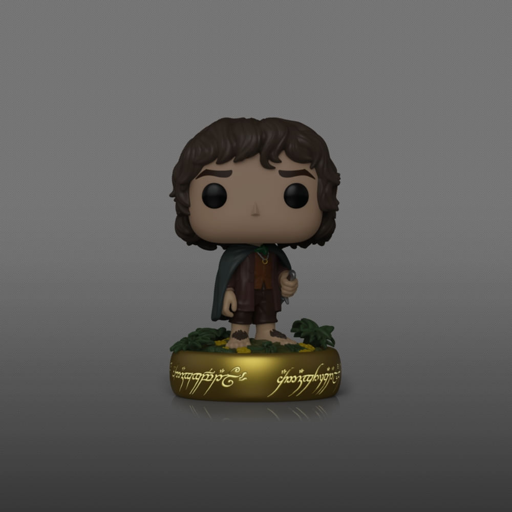 Boneco Funko Pop! O Senhor dos Anéis - Frodo Bolseiro (Glow) - Imagem 2