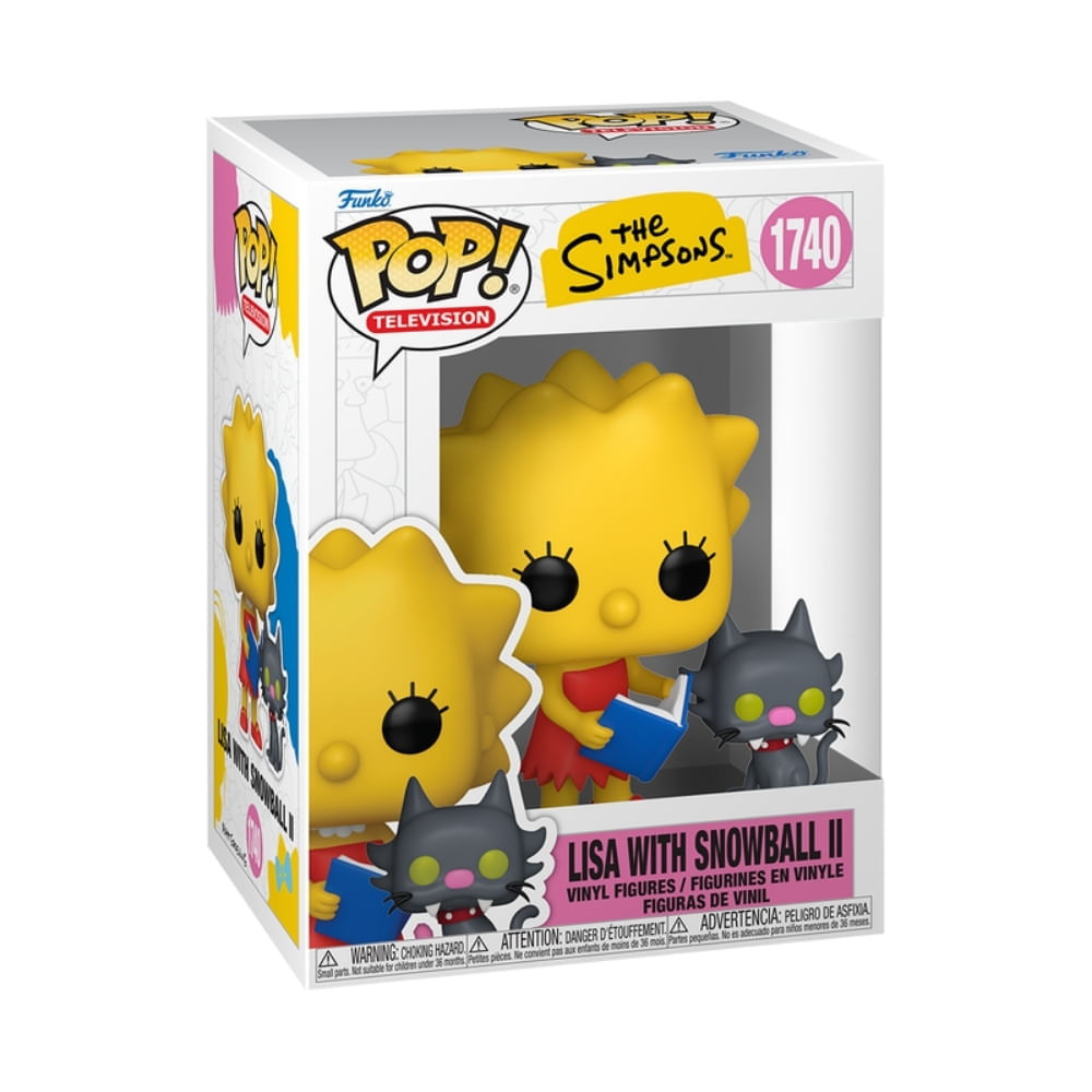 Boneco Funko Pop! & Buddy Os Simpsons - Lisa e Bola de Neve - Imagem 2