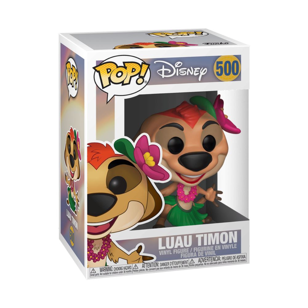 Boneco Funko Pop! Disney - O Rei Leão - Luau Timão - Imagem 2