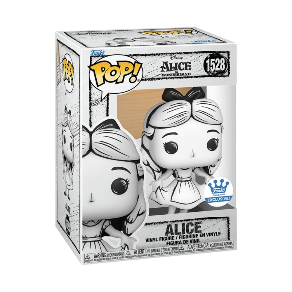 Boneco Funko Pop! Disney Esboços - Alice - Imagem 2
