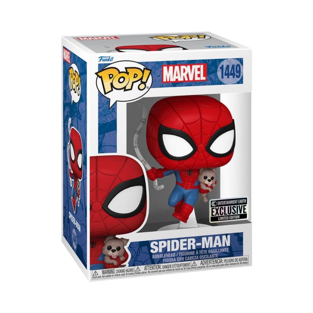 Boneco Funko Pop! Marvel - Homem-Aranha e Cachorro Sandwich - Imagem 2