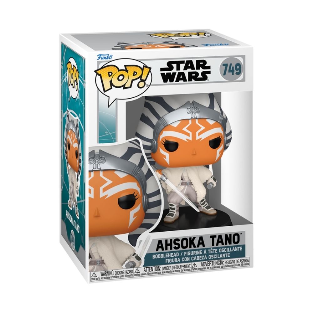 Boneco Funko Pop! Star Wars Ahsoka - Ahsoka com Sabre de Luz - Imagem 2