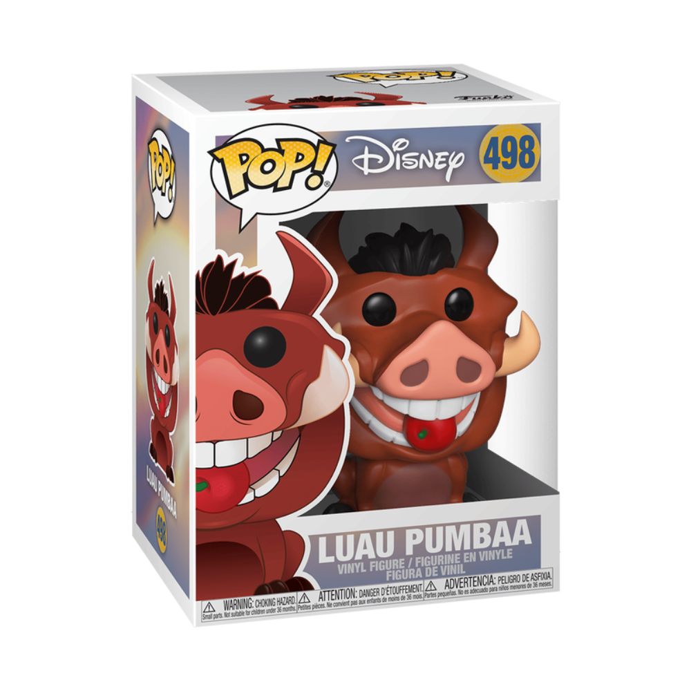 Boneco Funko Pop! Disney - O Rei Leão - Luau Pumba - Imagem 2