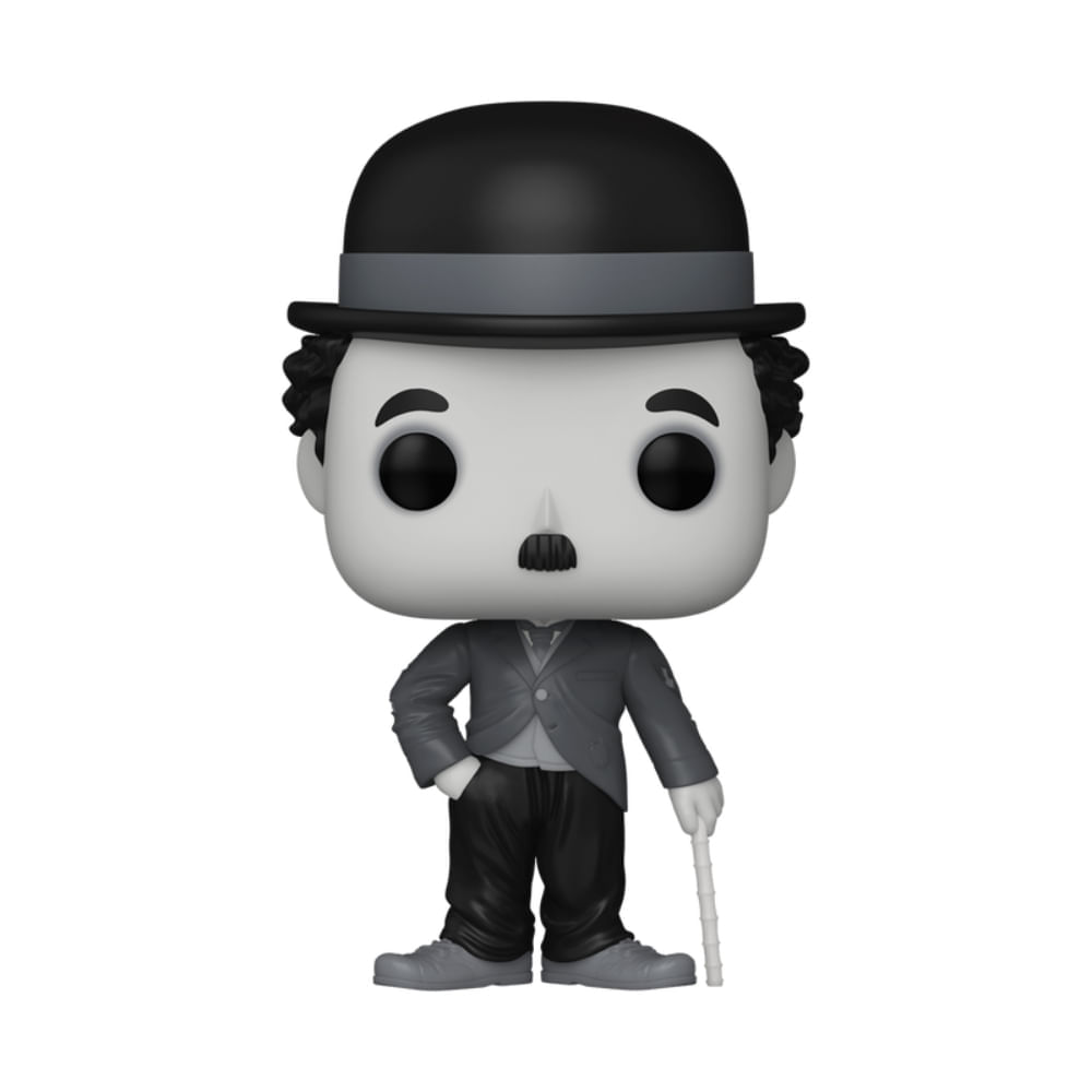 Boneco Funko Pop! Icons - Charlie Chaplin - Imagem 3