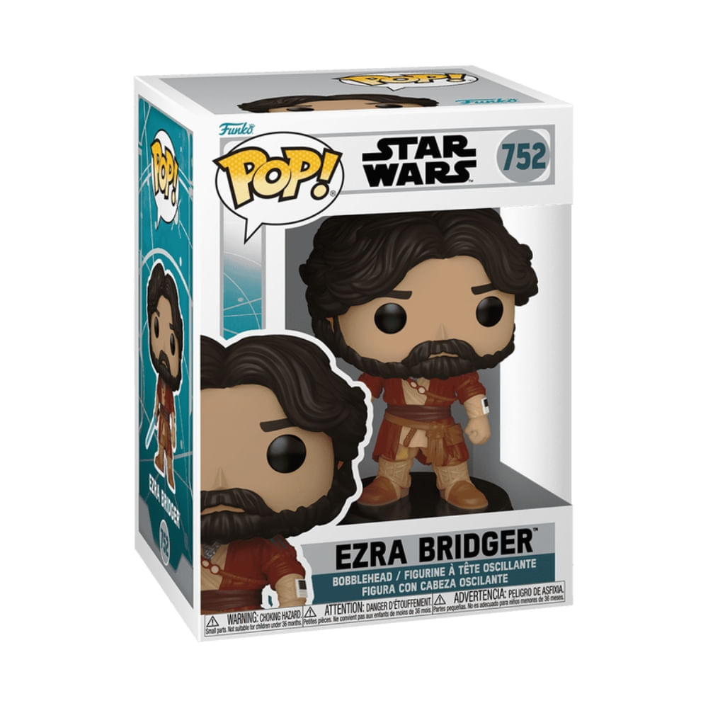Boneco Funko Pop! Star Wars Ahsoka - Ezra Bridger - Imagem 2