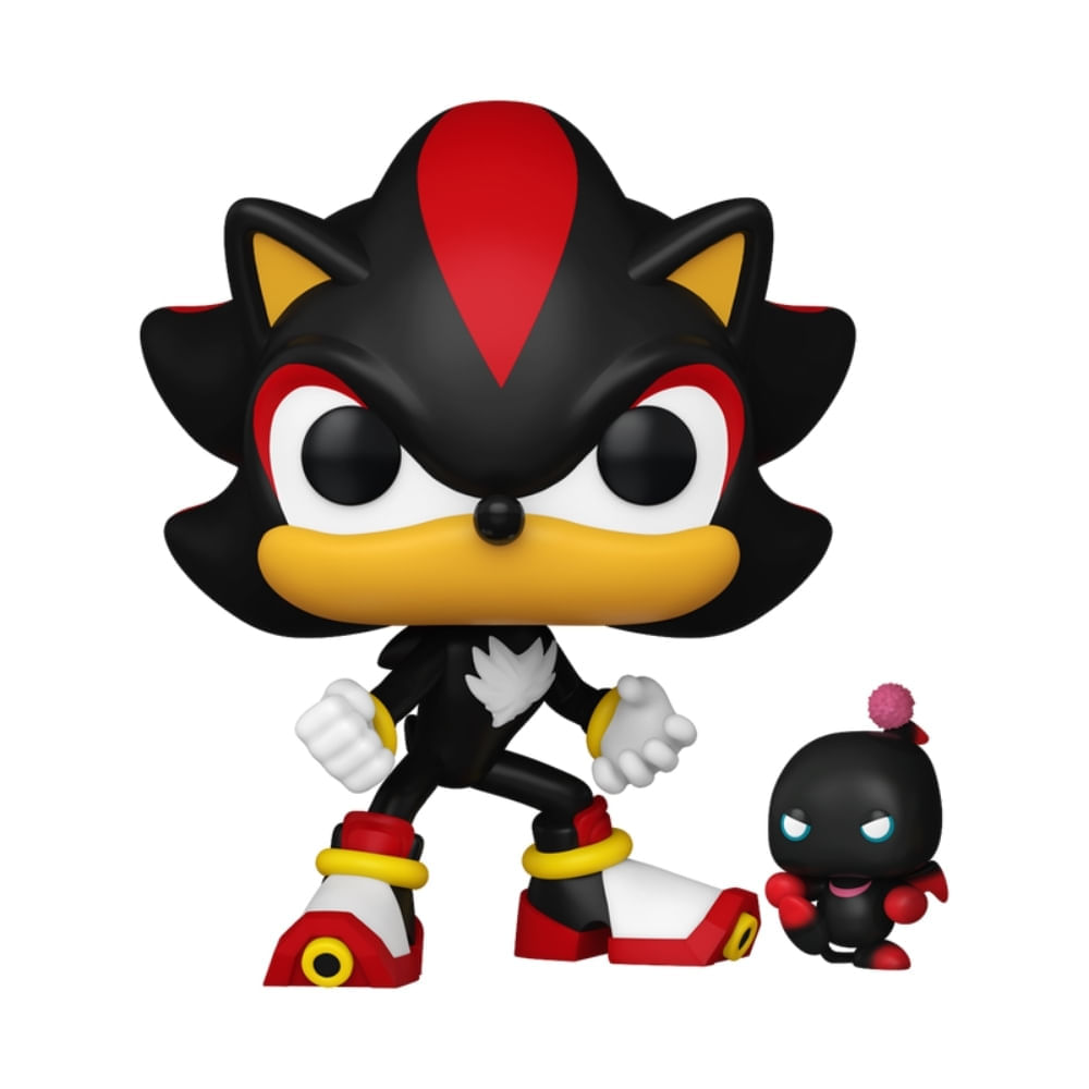 Boneco Funko Pop & Buddy Sonic the Hedgehog Shadow Dark Chao - Imagem 3