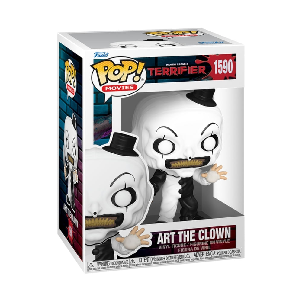 Boneco Funko Pop! Terrifier - O Palhaço Art - Imagem 2