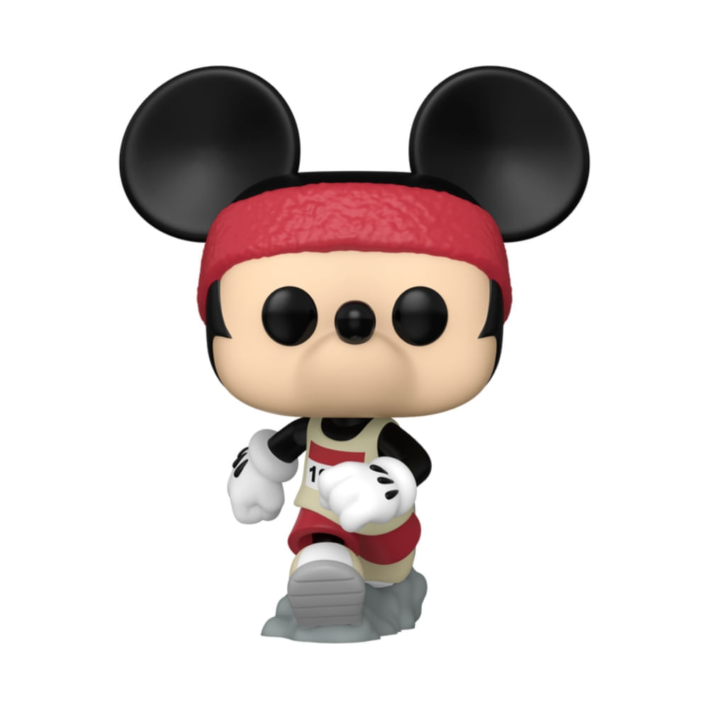 Boneco Funko Pop! Disney Vida Real - Mickey com Roupa de Corrida - Imagem 3