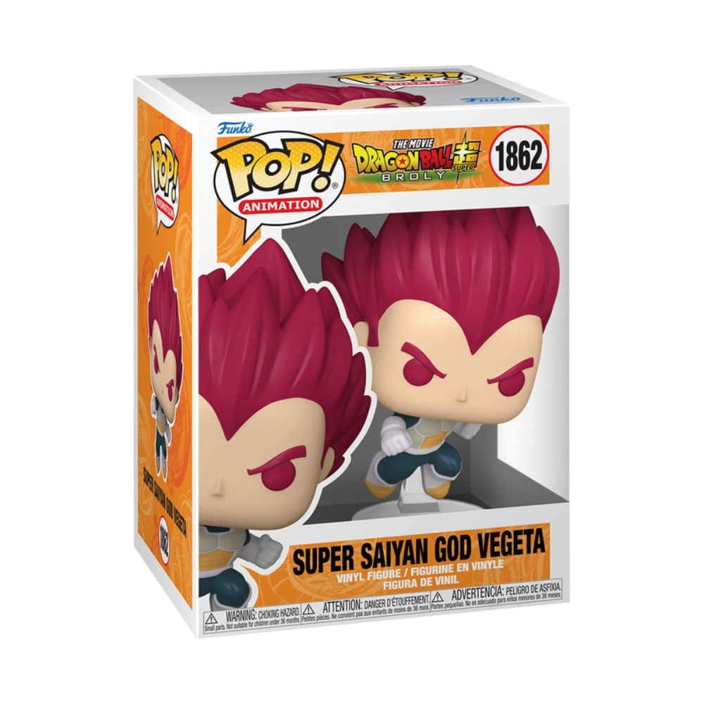 Boneco Funko Pop! Dragon Ball Super: Broly - Vegeta - Imagem 2