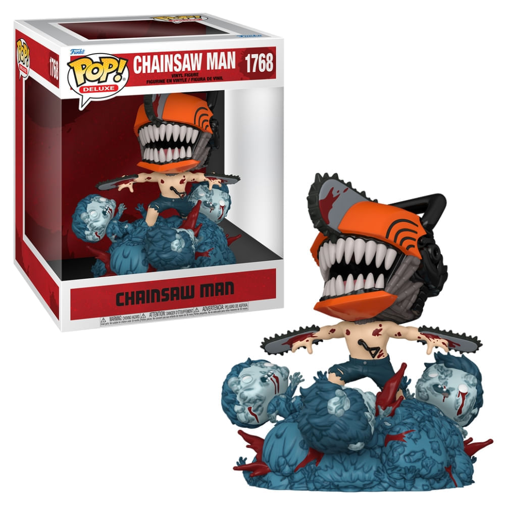 Boneco Funko Pop! Deluxe Chainsaw Man - Chainsaw Man