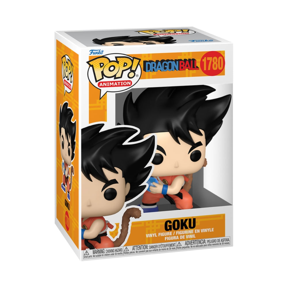 Boneco Funko Pop! Dragon Ball - Goku com Cauda (Kamehameha) - Imagem 2