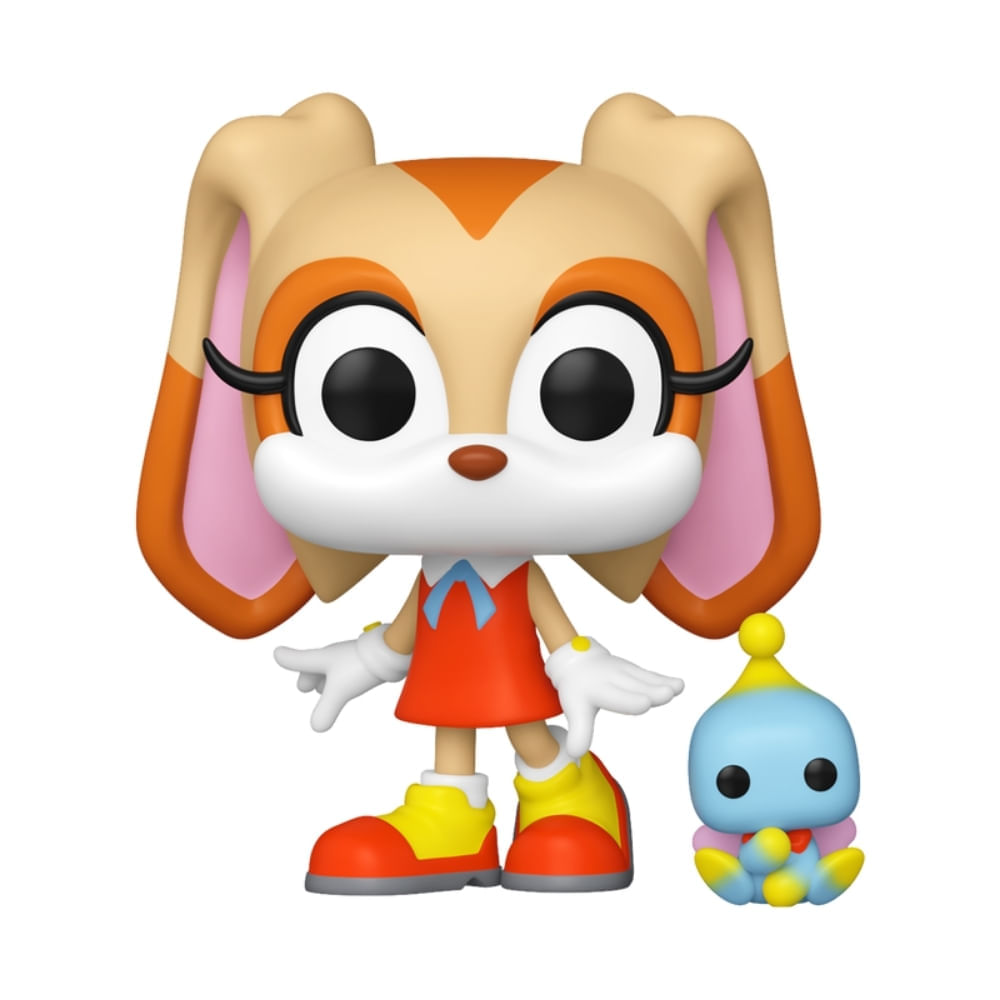 Boneco Funko Pop! & Buddy Sonic the Hedgehog Cream e Cheese - Imagem 3