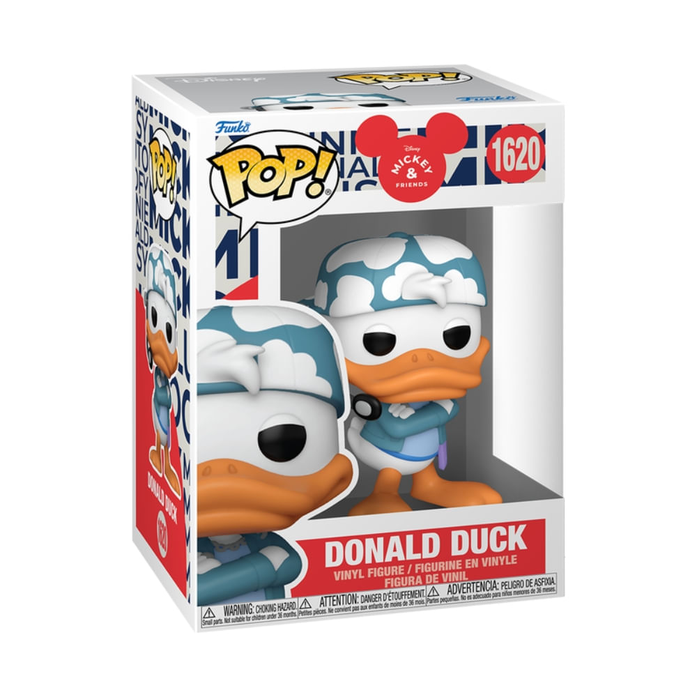 Boneco Funko Pop! Disney Vida Real K-Pop - Pato Donald - Imagem 2