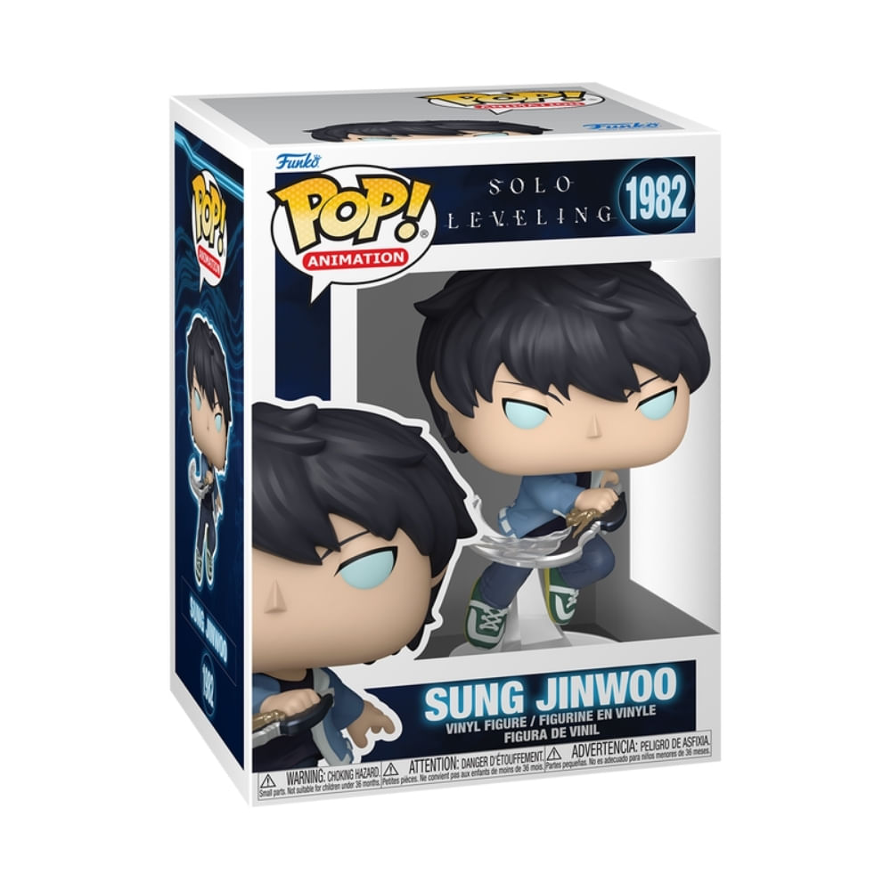 Boneco Funko Pop! Solo Leveling - Sung Jinwoo com Chase - Imagem 2