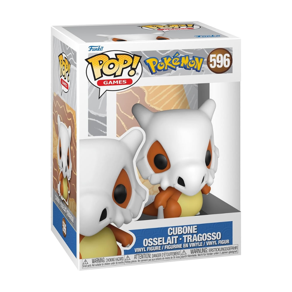 Boneco Funko Pop! Pokémon - Cubone EMEA - Imagem 2