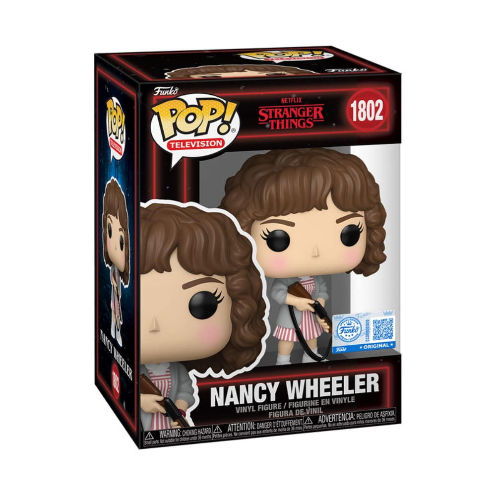 Boneco Funko Pop! Excl. Stranger Things T5 - Nancy C Rifle - Imagem 2