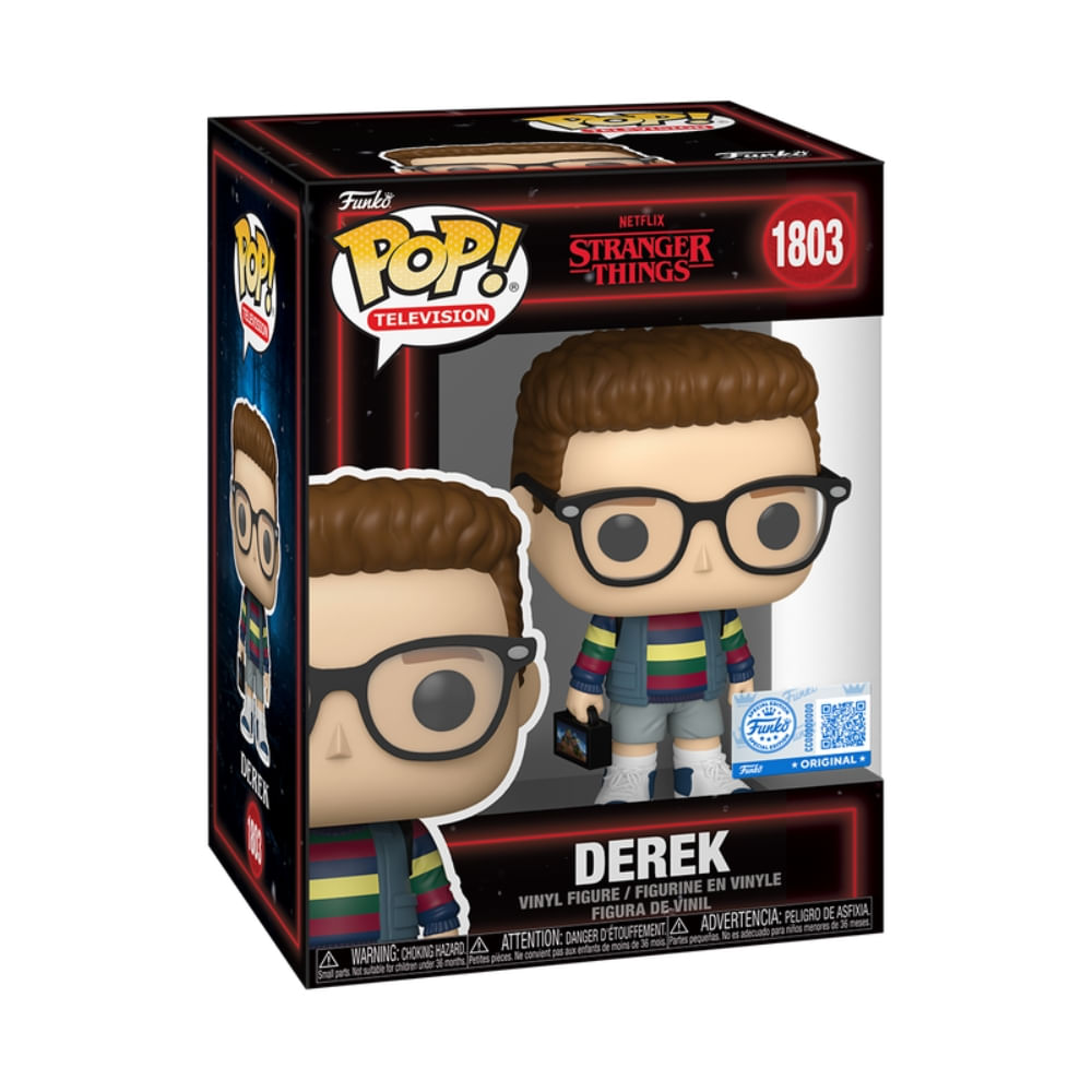 Boneco Funko Pop! Excl. Stranger Things T5 - Derek - Imagem 2